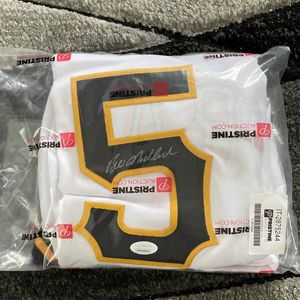 Bill Madlock Autographed Jersey